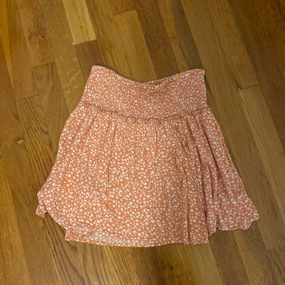 Floral summer skirt